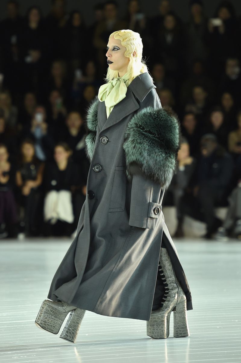 Lady GAGA on the runway at the Marc Jacobs Show!