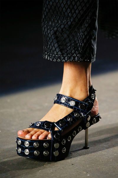 You won't believe these shoes made it onto the runway!