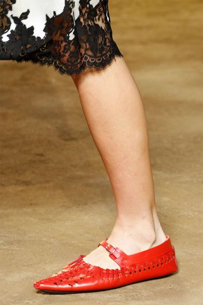 You won't believe these shoes made it onto the runway!
