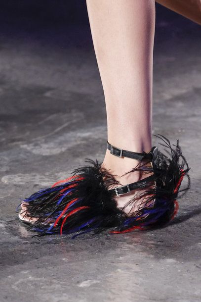 You won't believe these shoes made it onto the runway!