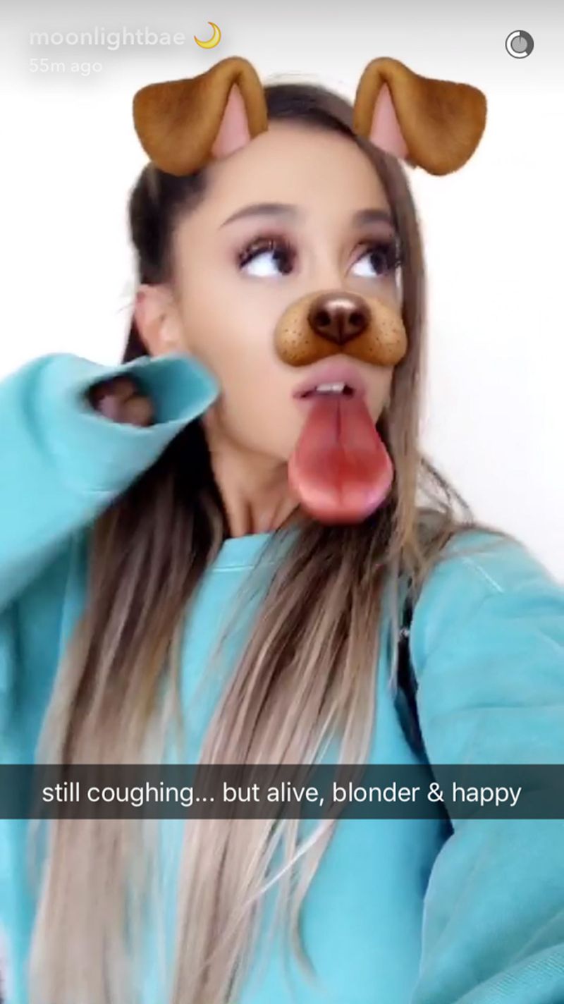 Ariana Grande Has Dyed Her Hair Blonde