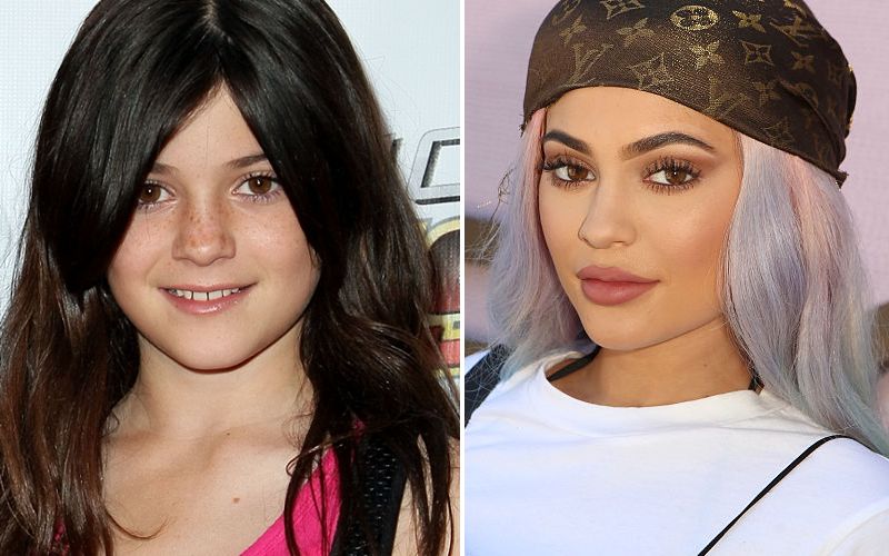 The evolution of Kylie Jenner