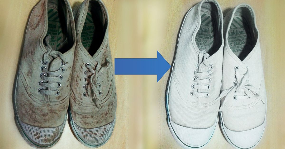 Heres How To Make Your Dirty Sneakers Look Brand New