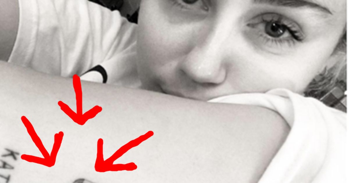 You Have To See Miley Cyrus New Tattoo For Liam Hemsworth