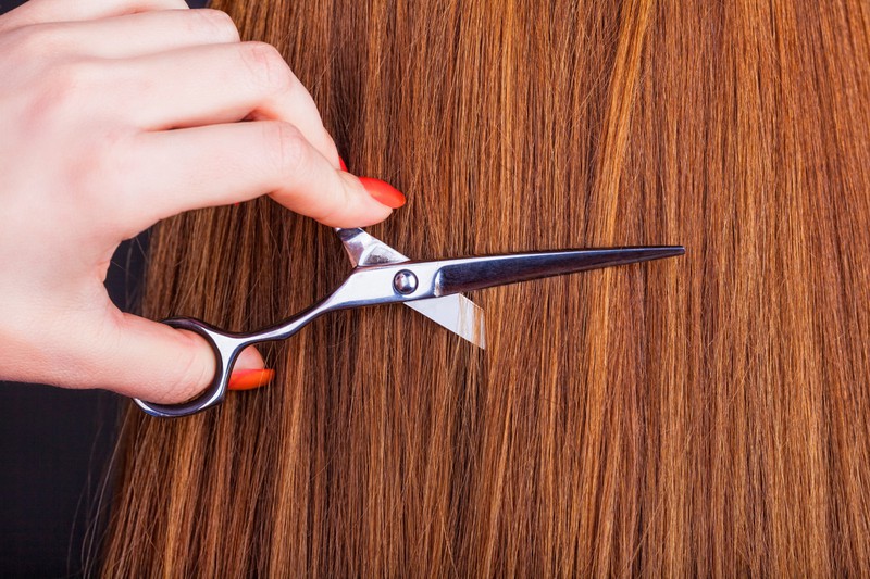 The perfect hair trend for when it's cold outside: the sliced bob.