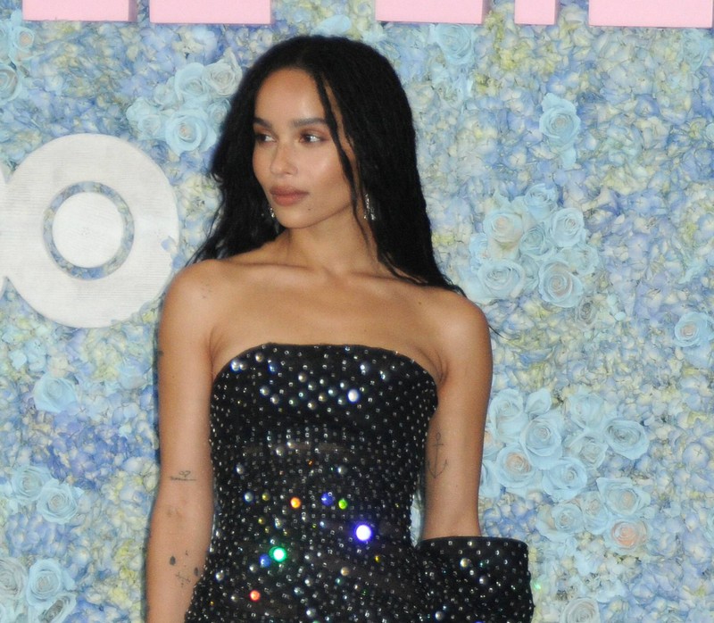 Zoe Kravitz looks more like her famous mom than her famous dad.