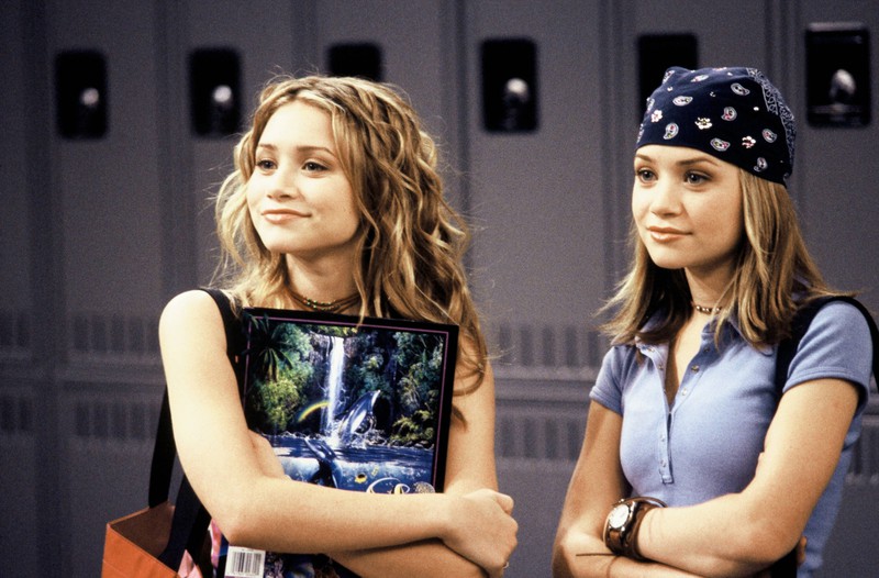 The Olsen Twins were extremely popular in the 2000s.