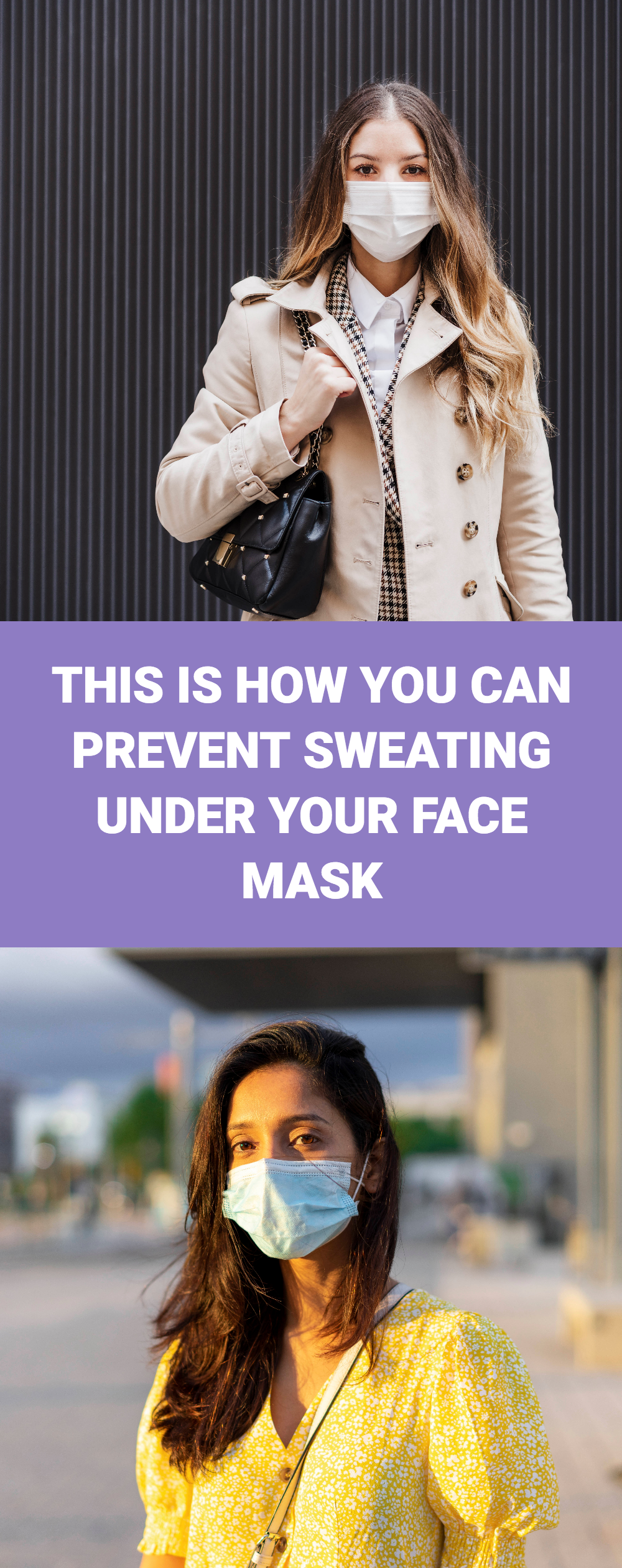 This Is How You Can Prevent Sweating Under Your Face Mask