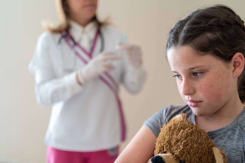 The girl is scared of her parents and doesn't want to go home.