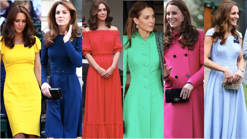 Kate Middleton has been spotted in almost every color, but orange.