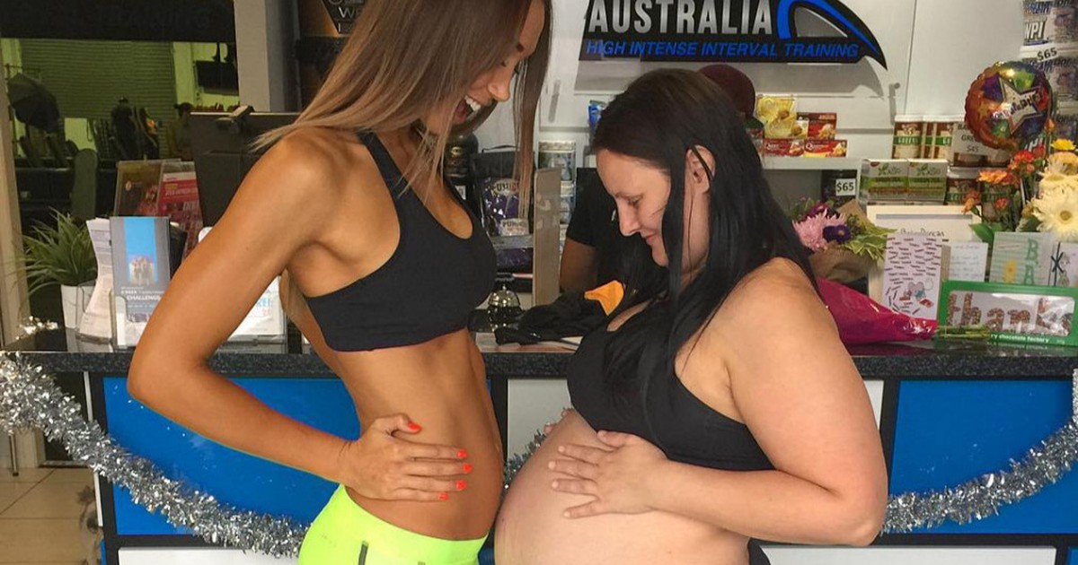 Both Women Are Pregnant - And Only Four Weeks Apart