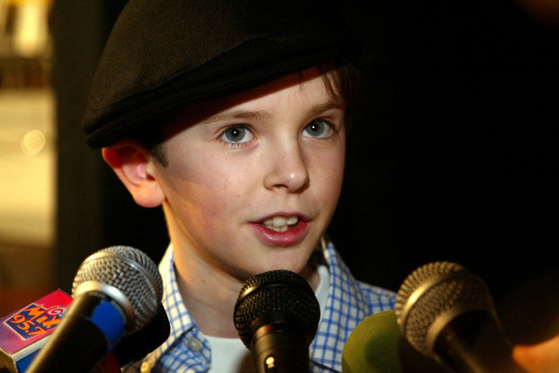 Freddie Highmore was very popular as a child star.