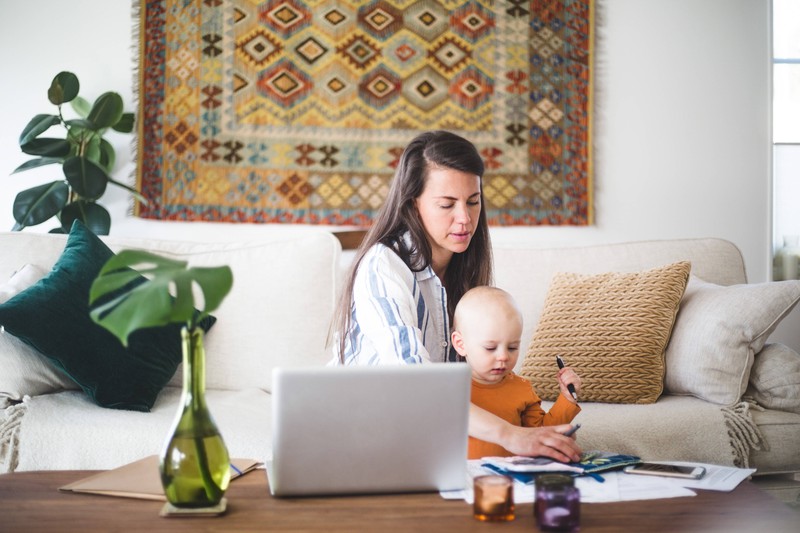 It can be tough for women to be a working mom.