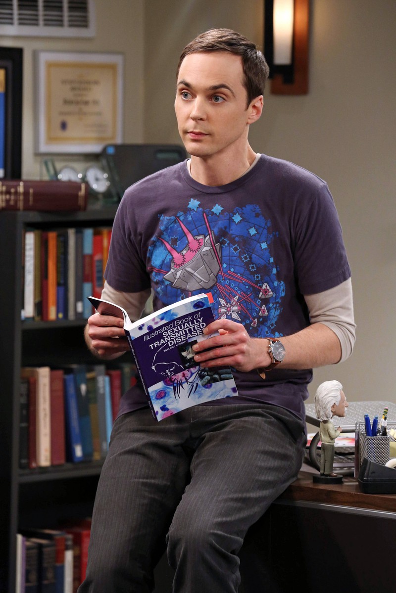 Jim Parsons der Darsteller des Sheldon Cooper in The Big Bang Theory.
