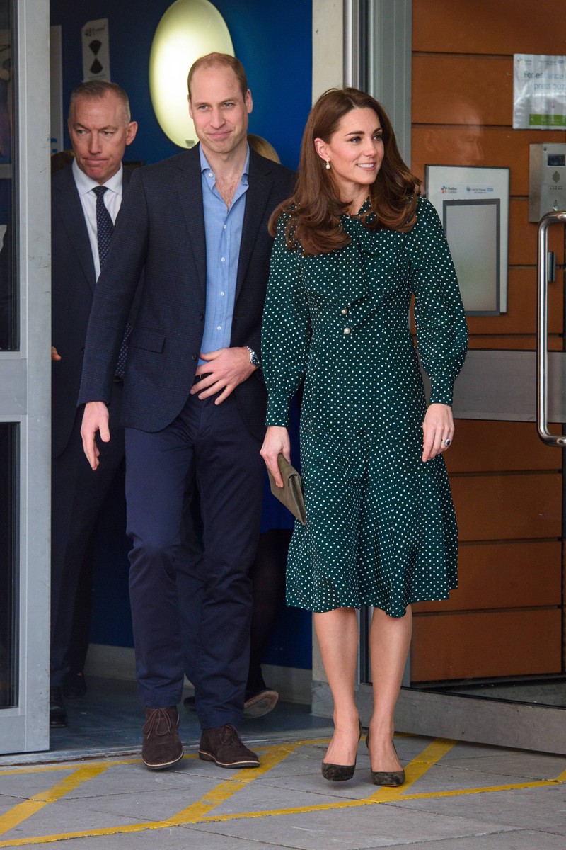 William and Kate are rarely seen holding hands in public.