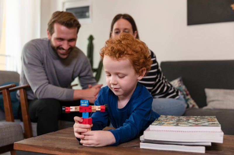 Maybe this kid's secret is his way to spend more time with his parents.