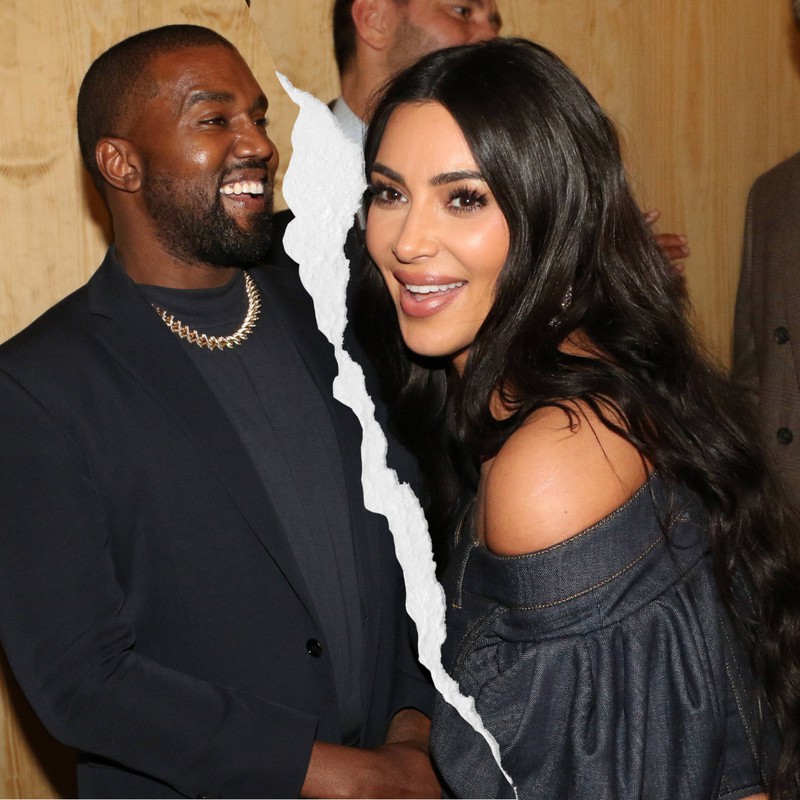 Kim Kardashian and Kanye West are right in the middle of their divorce.