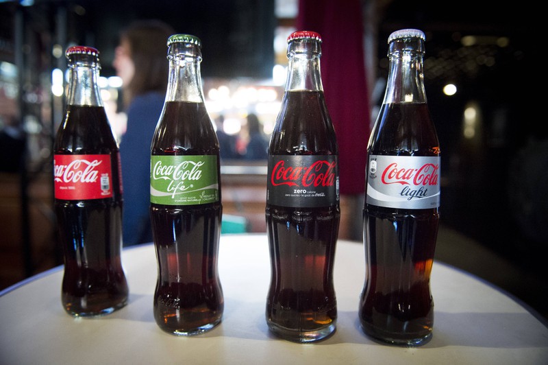 Coca Cola offers a wide range of different diet drinks.