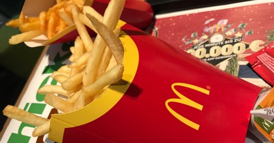 McDonald's: The French Fry Box Flap Has A Hidden Function