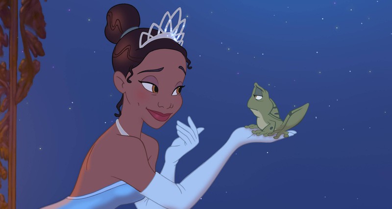 Tiana as we know her from "The Princess and the Frog".