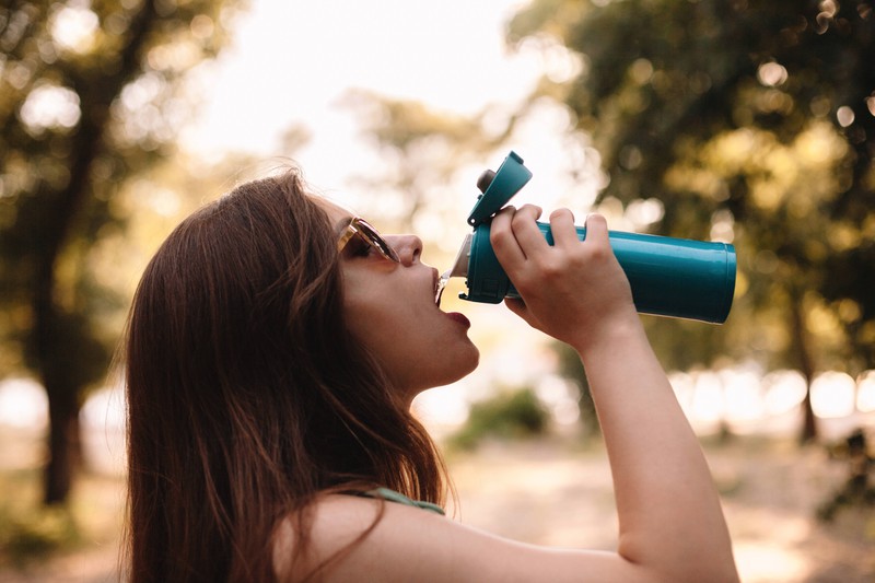 A good tip against intimate odour is to drink plenty of water.