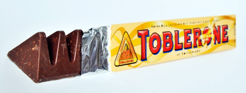 There is also a very simple trick for Toblerone that makes it easier to open the package.