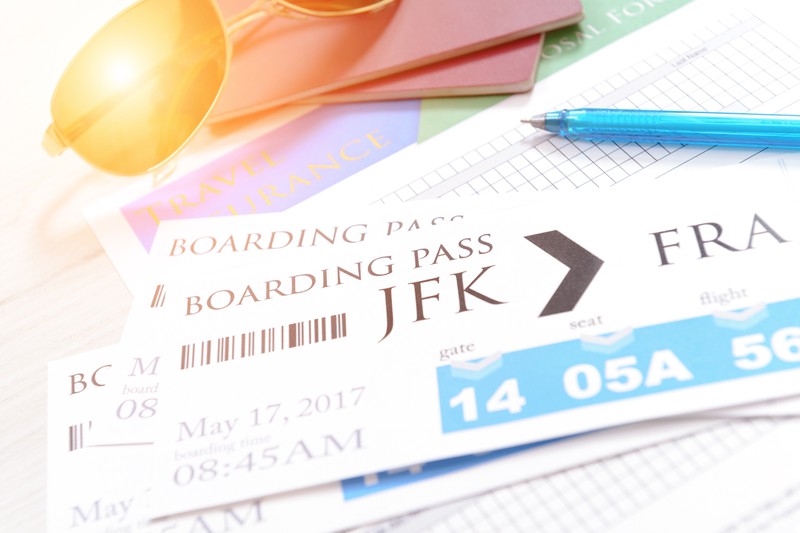 You'll find a booking reference on pretty much every boarding pass.