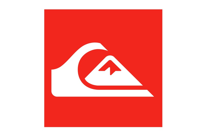 The Quiksilver logo refers to a wave and Mount Fuji from the Japanese painting "The Great Wave off Kanagwa".