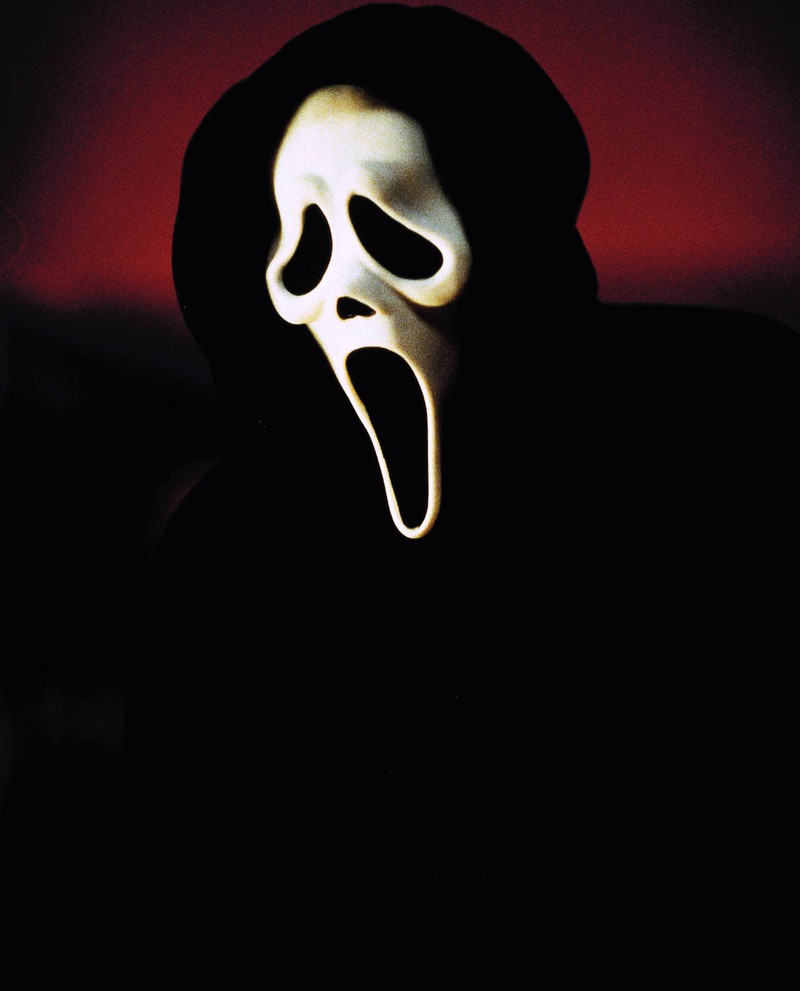 Even the person behind the mask in "Scream" looks quite "normal".