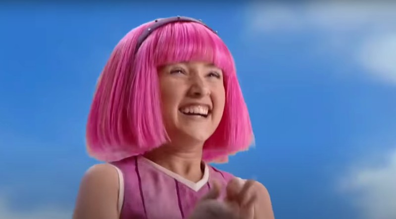 " Stephanie" from the "Lazy Town" series