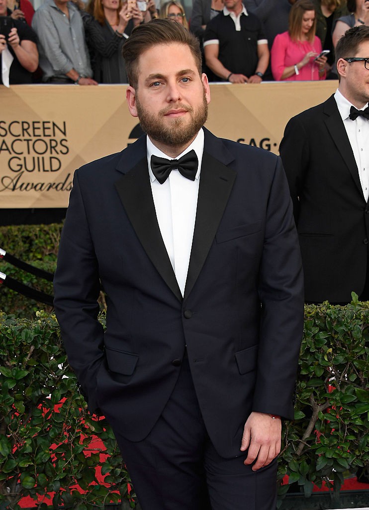 This picture shows actor Jonah Hill.