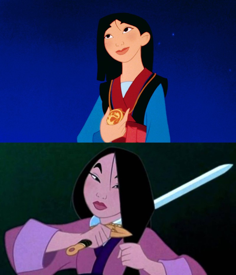 Mulan is the protective dragon of her family