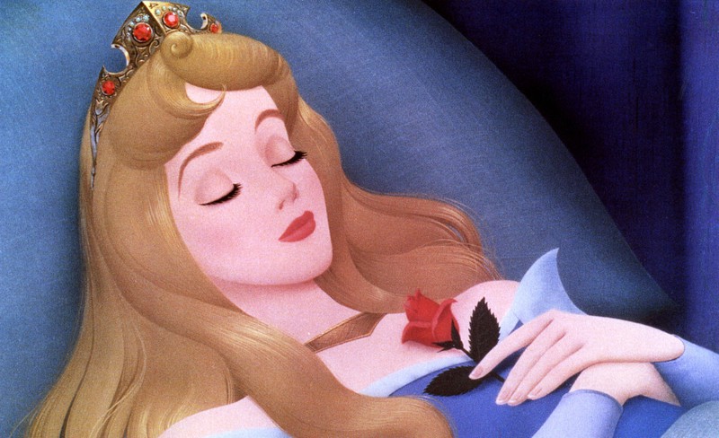 What a fact: Sleeping Beauty wakes up after the kiss, but does not speak.