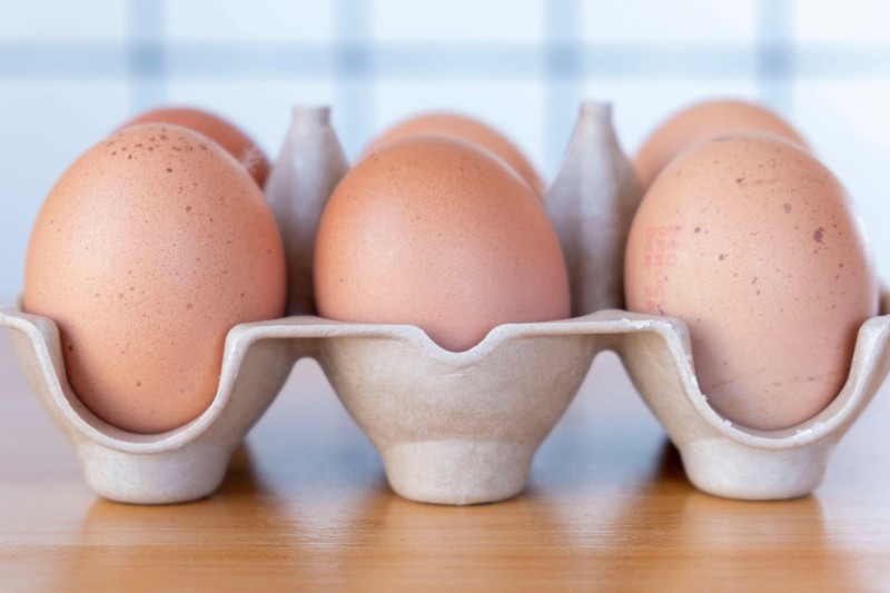 Les œufs ont une couche protectrice naturelle.