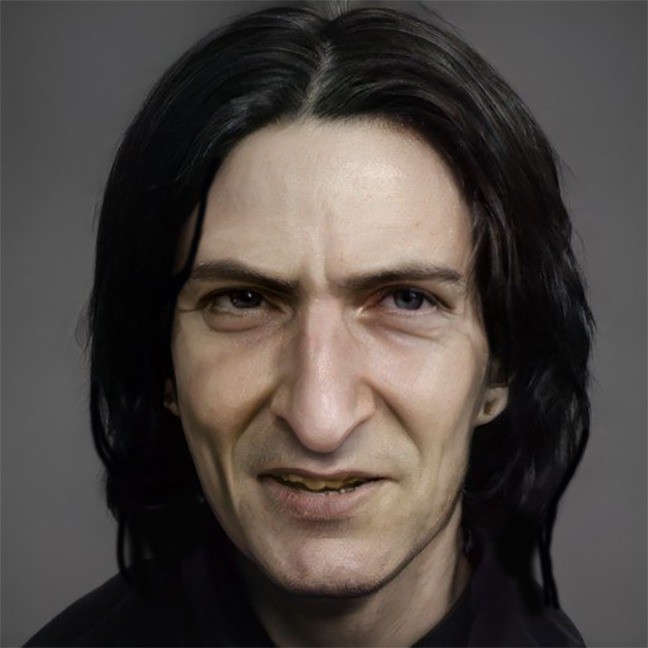 What Snape would look like if you took the books at their word