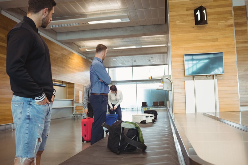 Baggage claim is rarely associated with order