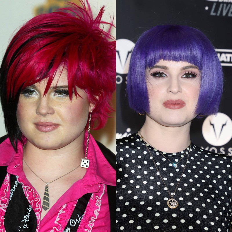 Kelly Osbourne, Ozzy Osbourne's daughter, once had a little more weight.