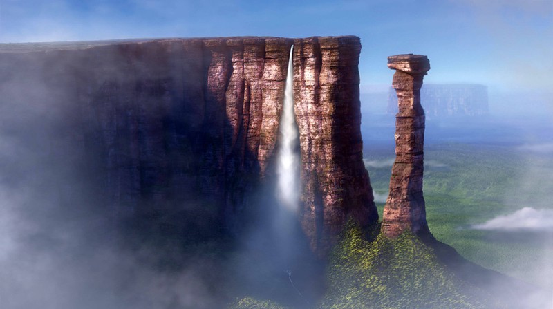 From which movie is the waterfall?