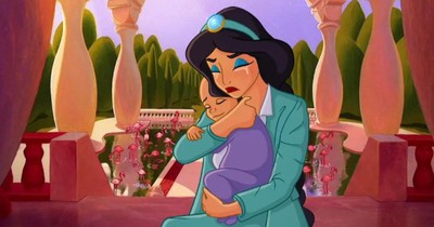 Illustrations: Disney Princesses Show The Struggles Of Being A New Mom